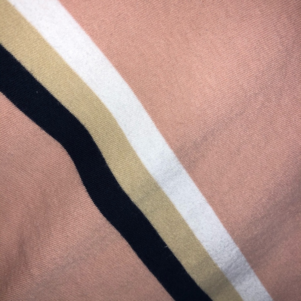 Hollister boyfriend striped drawstring shirt - Picture 3 of 4